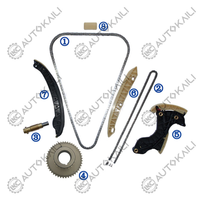 Комплект цепочки для MERCEDES-BENZ M271 C-Class W203 M271.940 1.8L 02-07 E-Class W211 M271.941/956 1.8L 02-08 A0009932176 142L