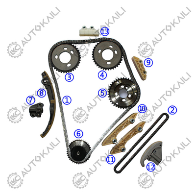 Пластиковый PA66 / PA46 набор для цепочки для автомобилей Ford Transit TDE Diesel 2.4T 01-06