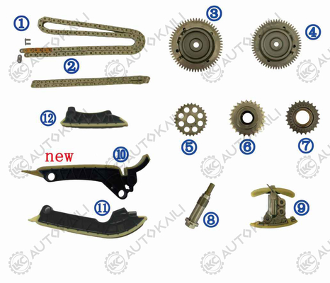Набор цепочки для BENZ E-CLASS 2.0L OM654 DIESE 10-17 A0019930576 102L