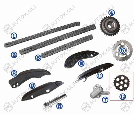 Комплект для BMW 325d/330d 430d/435d 530d/535d/525d 640d 730d/740d/750d 3.0L N57 07-16 11318572503 86L