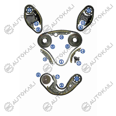 Комплект для AUDI/VW AUDI A4 B8 ((8K2) CAPA/CCLA/CCWA 3.0T 07-12 059109229J 106L