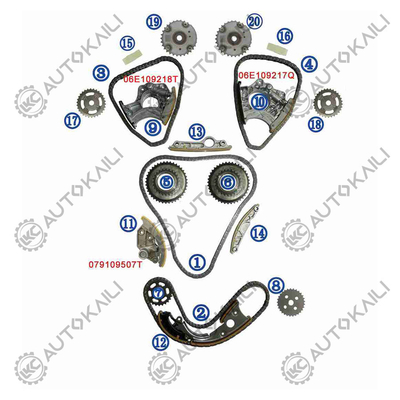 Комплект для AUDI / VW S5 8F7 CAKA 245KW 3.0T 08-11 06E109465BC 108L
