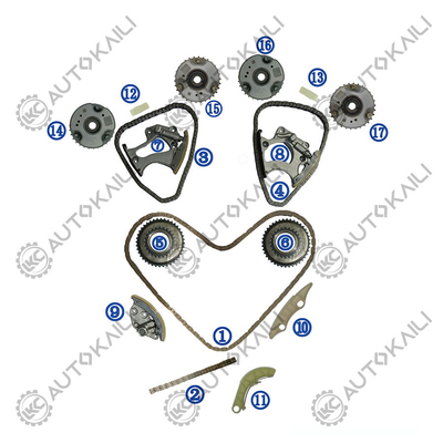 Комплект цепочки времени для AUDI Q7 45/55 TFSI CREC 30TFSI 16-19 AUDI A6 Quattro CTDB 3.0TFSI 17-18 AUDI A7 Quattro CREC 3.0TFSI 16- AUDI A8L Quattro CREG CTDA 3.0TFSI 15- AUDI S5 CTDA 3.0TFSI 16-