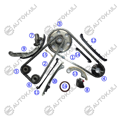 Набор цепочки для NISSAN YD25DDTI Single NAVARA Pickup D40 2.5 dCi 2488CC YD25DDTI 05.7-10.12 PATHFINDER III (R51) 2.5 dCi 2488CC YD25DDTi 05.1-08.9 PATHFINDER III (R51) 2.5 dCi 2488CC YD25