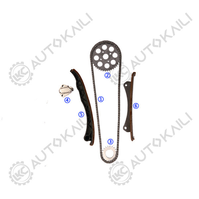 Набор цепочек для Opel/Vauxhall AGILA Z 13 DT / Z 13 DTJ 1248CC 03.8- ASTRA H / Mk V Z 13 DTH 1248CC 04.1-09.5 ASTRAVAN Mk V (H) 1.3 CDTi Z 13 DTH 05.8- COMBO Mk II (C) (F25) 1.3 CDTI 16V Z 13