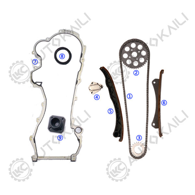 Набор цепочек для Opel/Vauxhall AGILA Z 13 DT / Z 13 DTJ 1248CC 03.8- ASTRA H / Mk V Z 13 DTH 1248CC 04.1-09.5 ASTRAVAN Mk V (H) 1.3 CDTi Z 13 DTH 05.8- COMBO Mk II (C) (F25) 1.3 CDTI 16V Z 13 DTJ