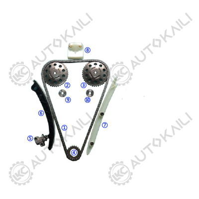 Набор цепочек для ОПЕЛ / ВАУХАЛЛ АГИЛА Z 10 XE 973CC(00.9-05.8) Z 10 XEP 998CC(00.2-06.11) Z 12 XE 1199CC (00.9-) Z 12 XEP 1229CC(04.7-06.11) ASTRA G / Mk IV X 12 XE 1199CC (98.9-00.9) Z 12 XE(00.9