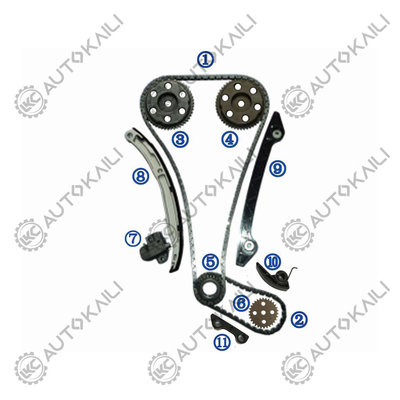 Пластмассовый PA66 / PA46 Комплект цепочки для ESCAPE 2.3L 4CYL.Z 4WD 2005-2006