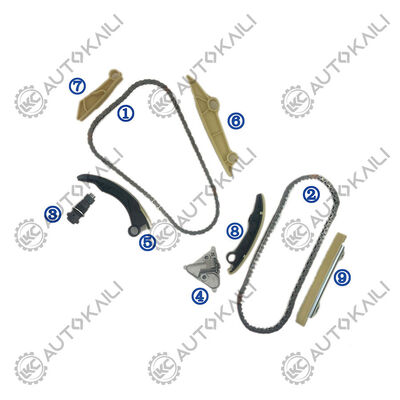 Комплект цепочки времени для Range Rover Mild Hybrid SUV P400 MHEV 4x4 Бензиновый PT306 3.0L 19-23