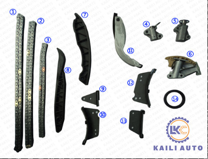 Замена 24351-4A020 24370-4A030 времени HYUNDAI Kia SORENTO 2,5 Crdi цепная