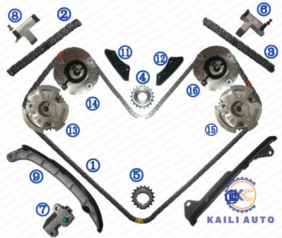 Набор 4RUNNER 4.0L 13506-31040 178L 13507-31020 46L крейсера приурочивая цепной VVT FJ тундры ТОЙОТА